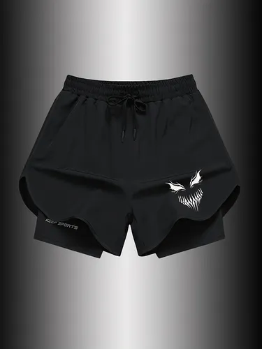 Kit 2 Shorts Kong Bermuda 2 em 1 Pa...