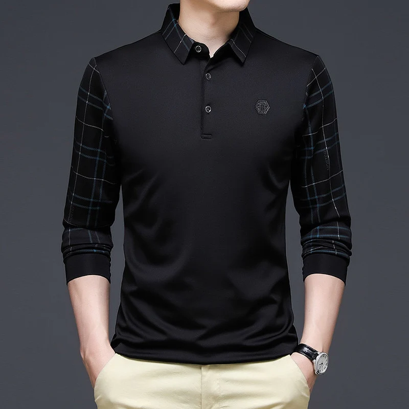 Camisa Comprida Polo Religari com M...