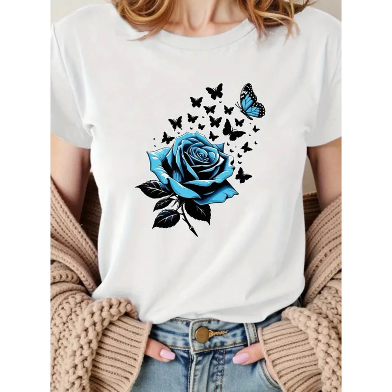 blusa Feminina Camiseta estilosa 10...