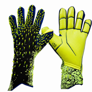 Luva de Goleiro Profissional com Proteção nos Dedos – Grip Antiderrapante em Látex | Treino e Jogo