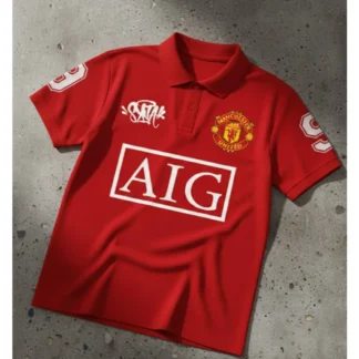 Camisa Polo Unissex M@nchest3r em Algodão