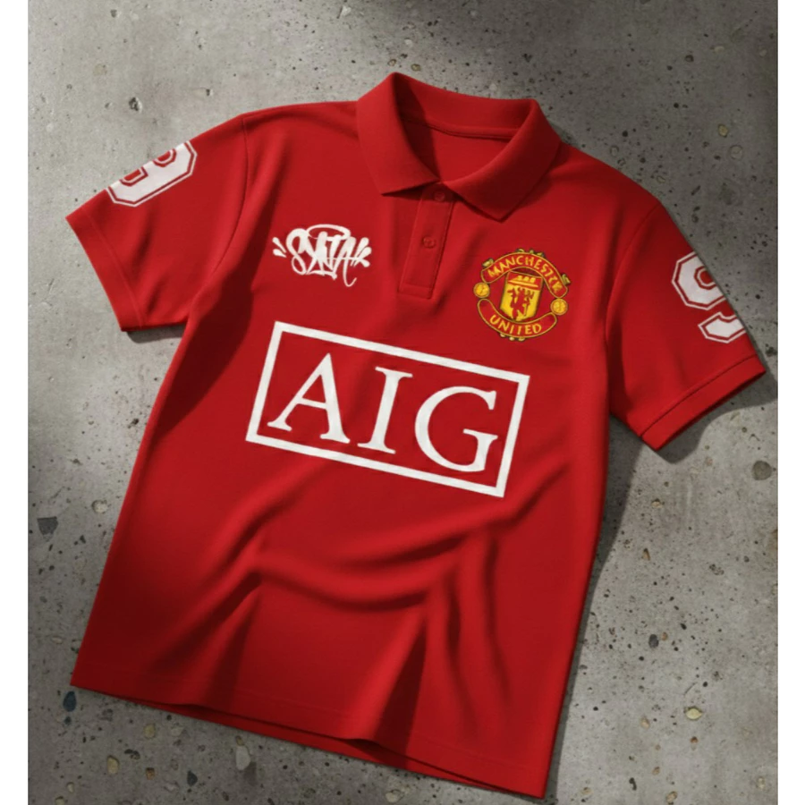 Camisa Polo Unissex M@nchest3r em A...
