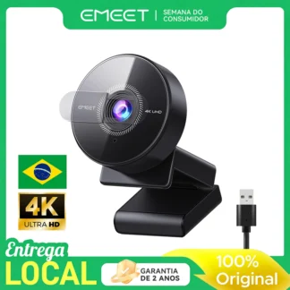 Webcam EMEET C950 4K Autofoco 8MP