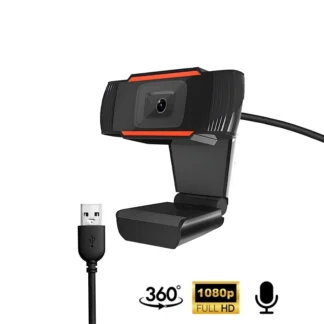 Webcam USB Full HD 1080p VisÃ£o 180Â°