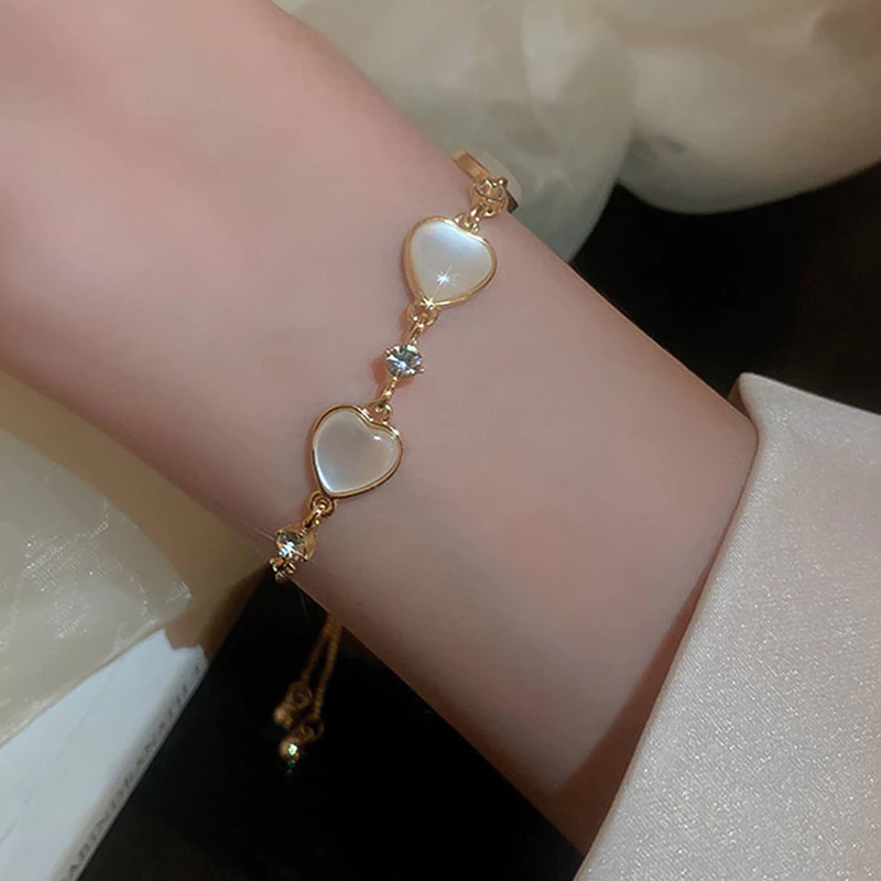 Pulseira Feminina Ajustavel com Elo...