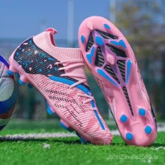 Chuteiras Universais Masculinas para Campo de Futebol e TÃªnis de Academia