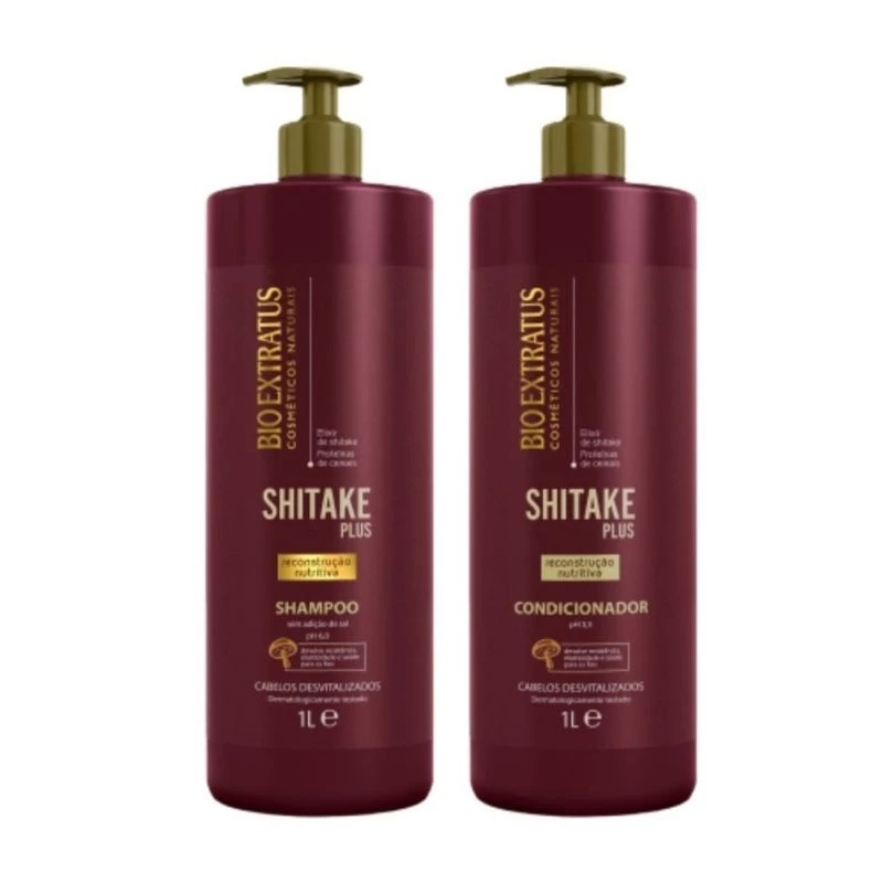 Kit Shampoo e Condicionador Shitake...