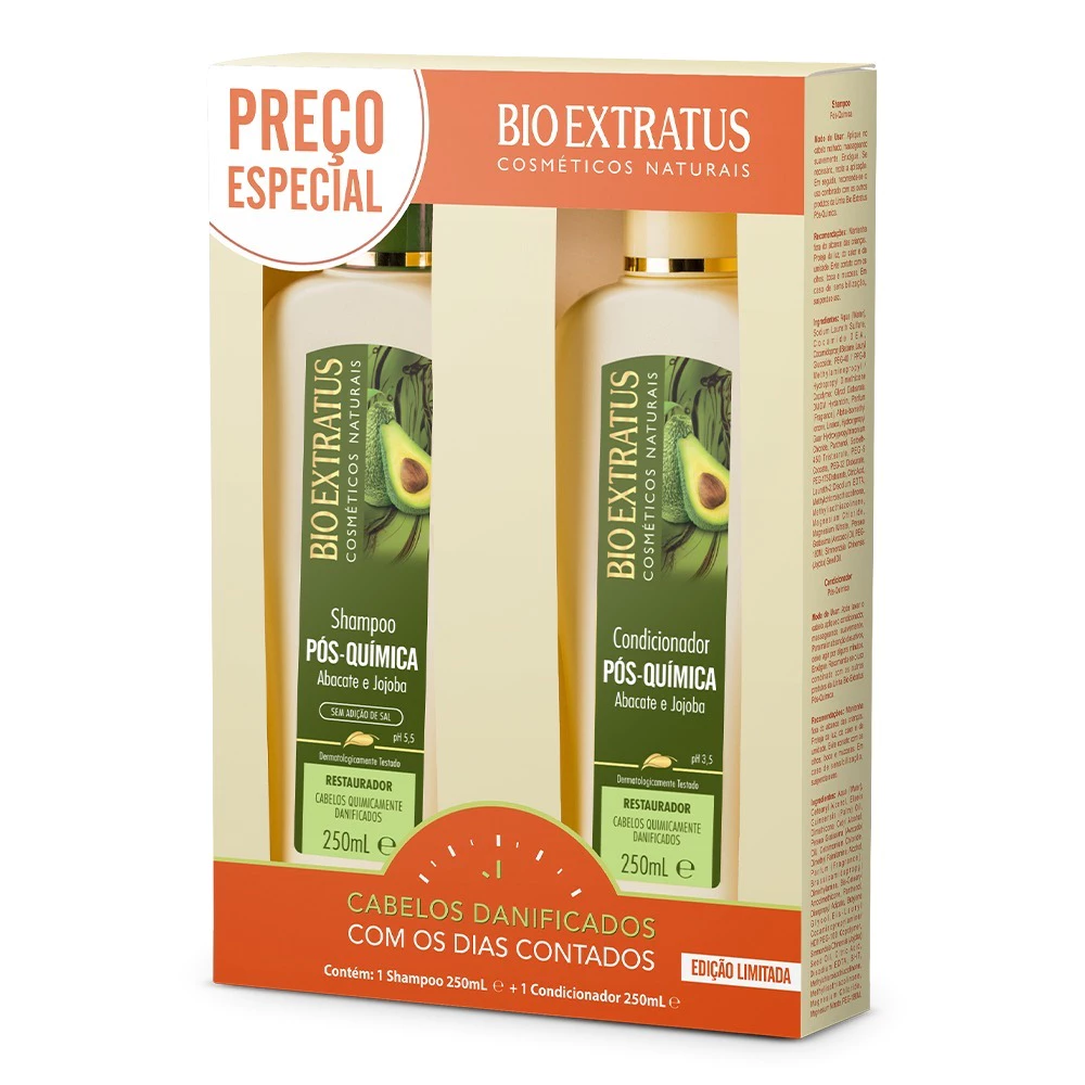 Kit Shampoo e Condicionador Pos Qui...