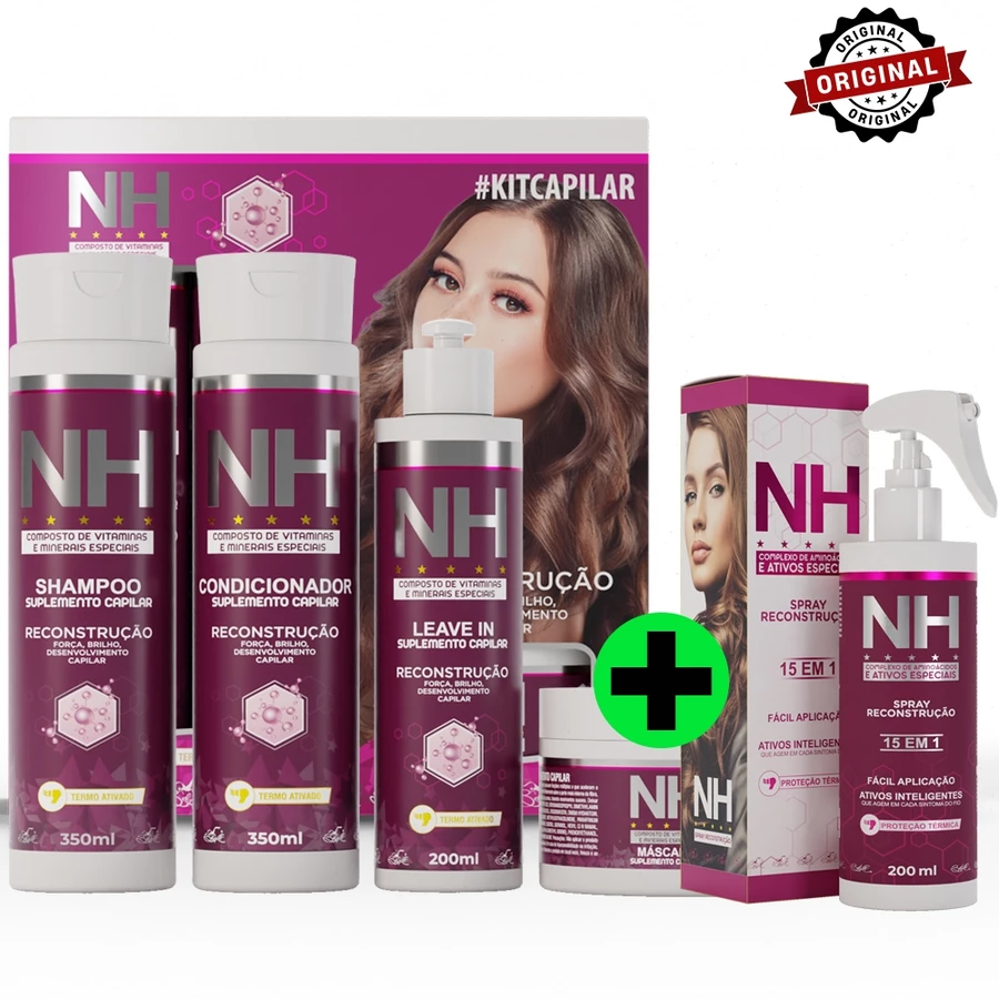 Kit Capilar New Hair Belkit 5 Itens