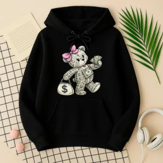 Moletom Feminino Urso Money Premium