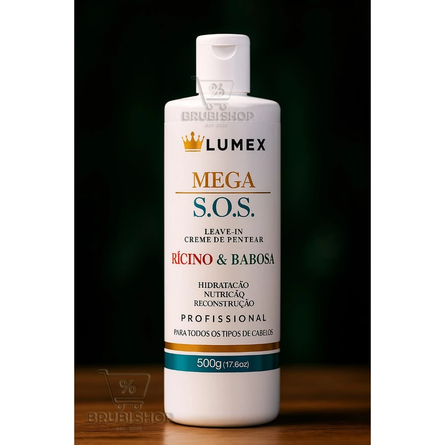 Creme para Pentear Mega SOS Profiss...