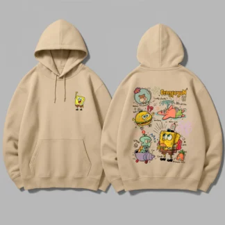 Moletom Canguru Bob Esponja Unissex