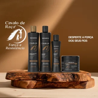 Kit Cavalo De Raca Bio Instinto 4 Itens Antiqueda