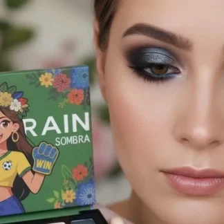 Paleta de Sombras Loverain com Espelho e Pincel