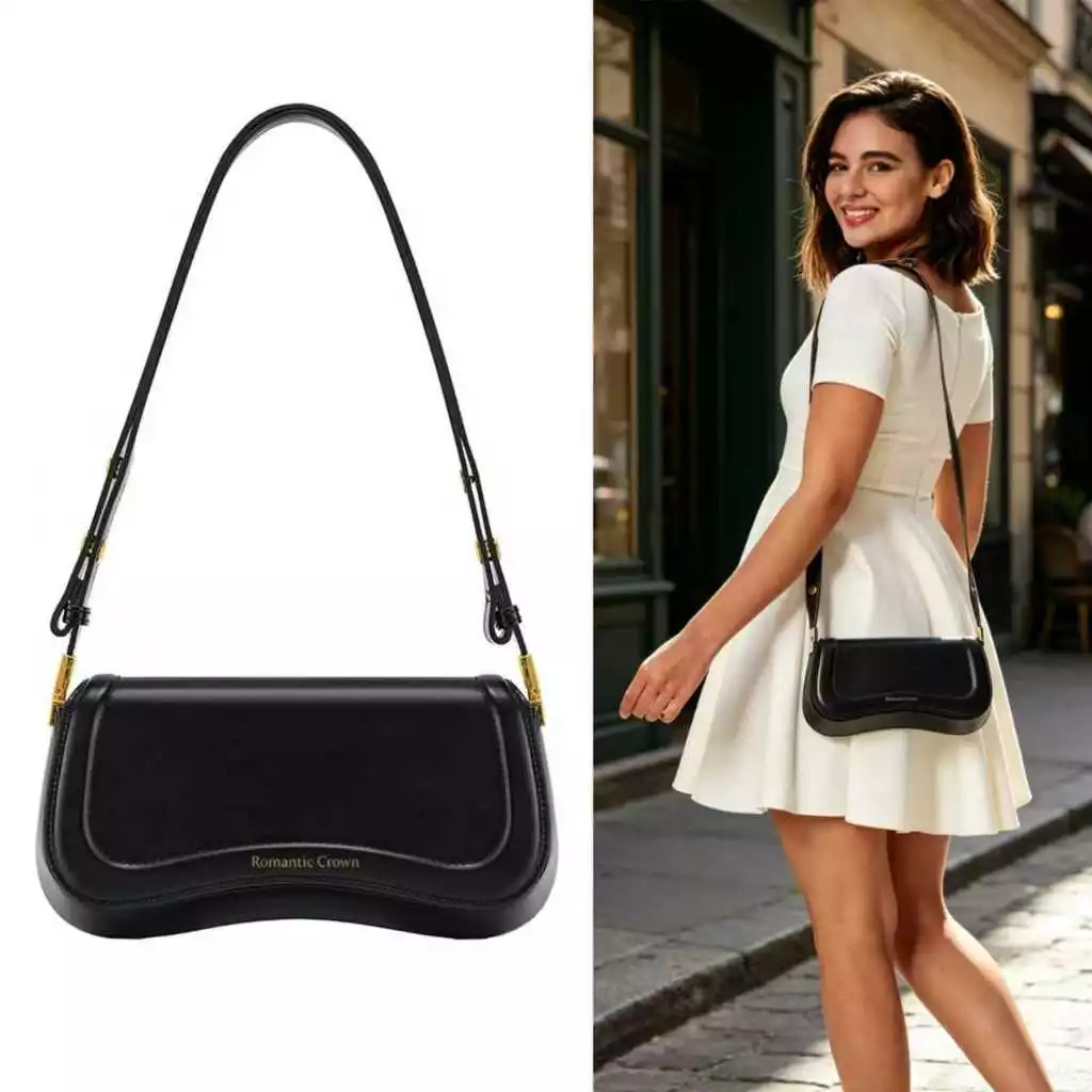 Bolsa Feminina De Ombro Com Alca Aj...