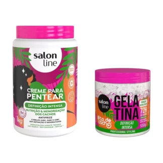 Kit Definicao Intensa Creme para Pentear e Gelatina Todecacho