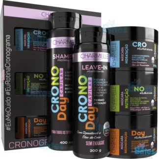Kit Cronograma Capilar Charmelle Crono Day