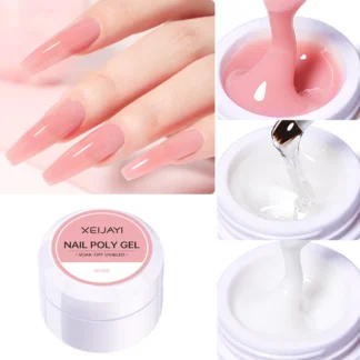 Gel Construtor Solido Para Extensao De Unhas