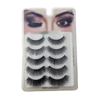 Cilios Posticos 6D GUI ANA Volume Medio Longo 5 Pares