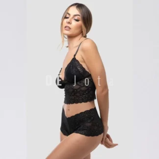 Conjunto Espera Marido em Renda