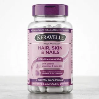 Keravelle Cabelos Pele e Unhas
