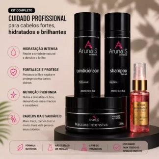 Kit Nutricao Capilar com 4 Produtos