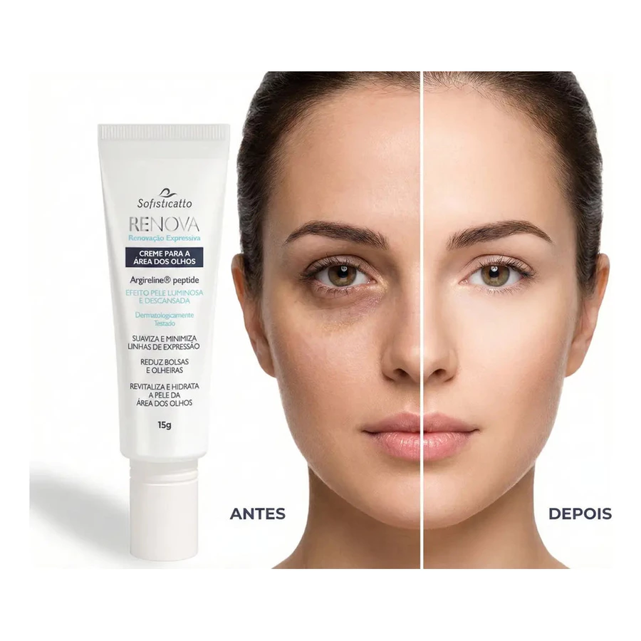 Creme Facial Renova Tira Olheiras R...