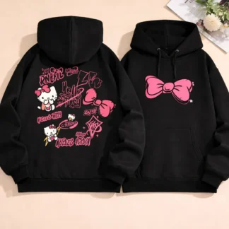 Moletom Canguru Hello Kitty Feminino Premium