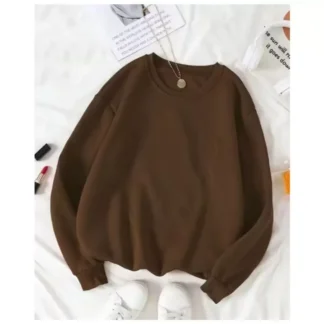 Moletom Careca Gola Redonda Feminino Premium