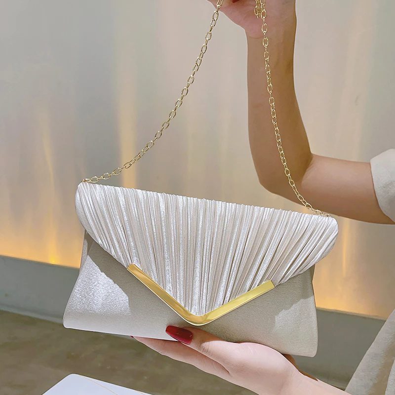 Bolsa Clutch Feminina Satin Para Fe...