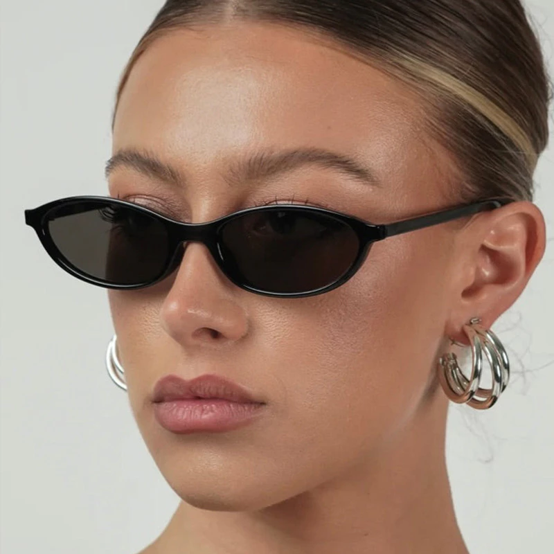 Kit 3 Oculos De Sol Ovais UV400 Vin...