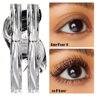 Conjunto de Maquiagem para Olhos com Lapiz Curvador e Rimel