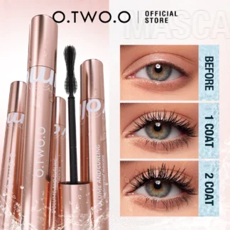 Conjunto de Maquiagem OTWOO 3 Pecas com Blush Rimel e Curvador