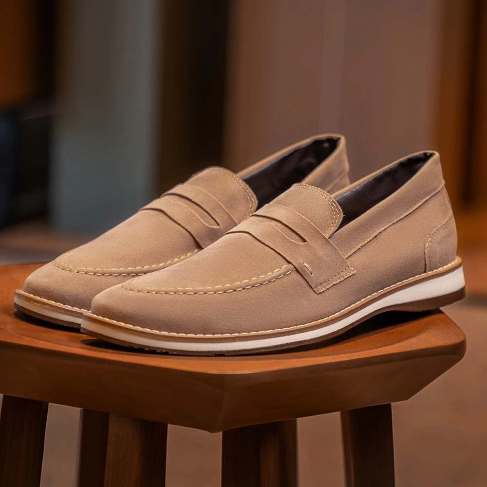 Sapato Casual Masculino Derby Camur...
