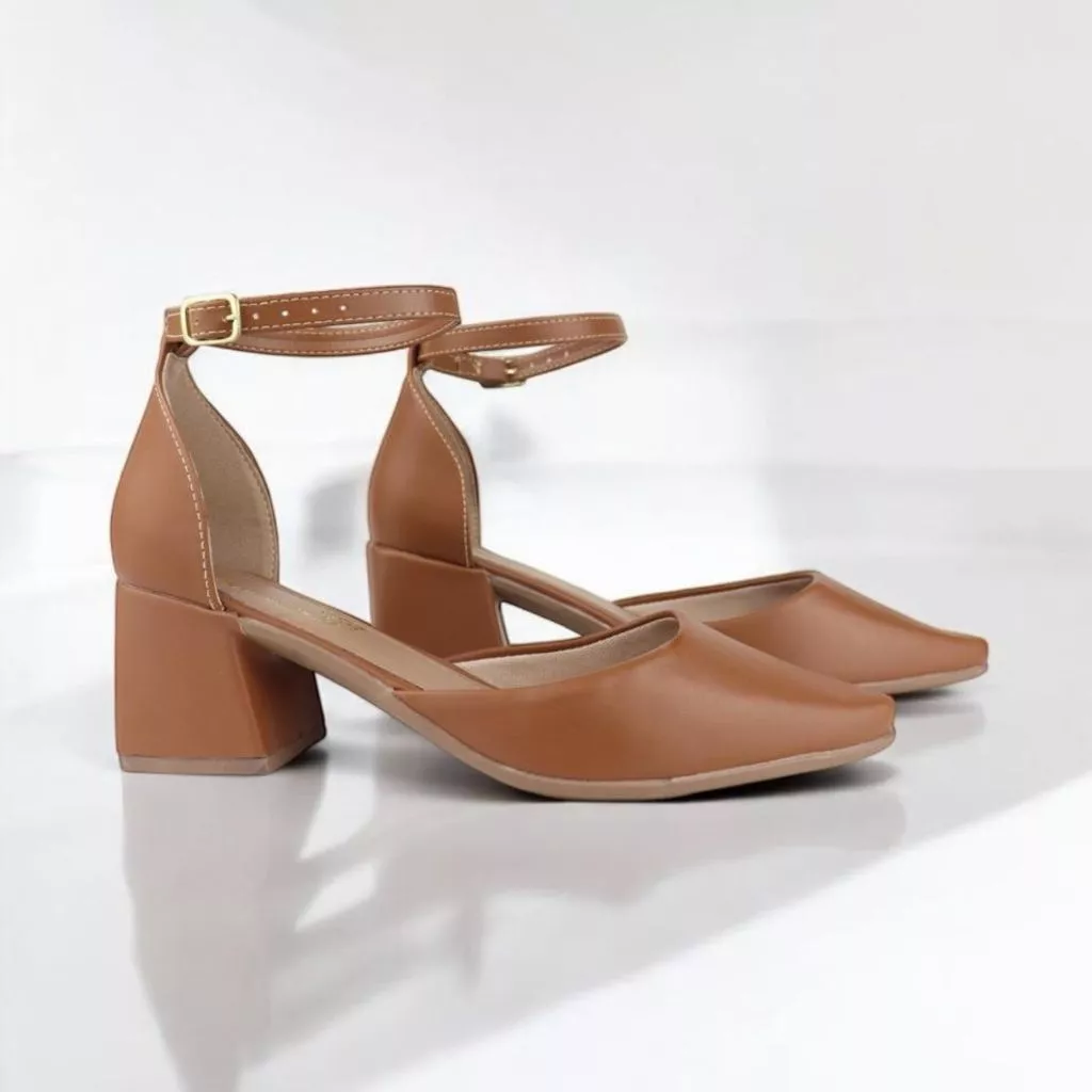 Sapato Scarpin Feminino Bico Fino S...