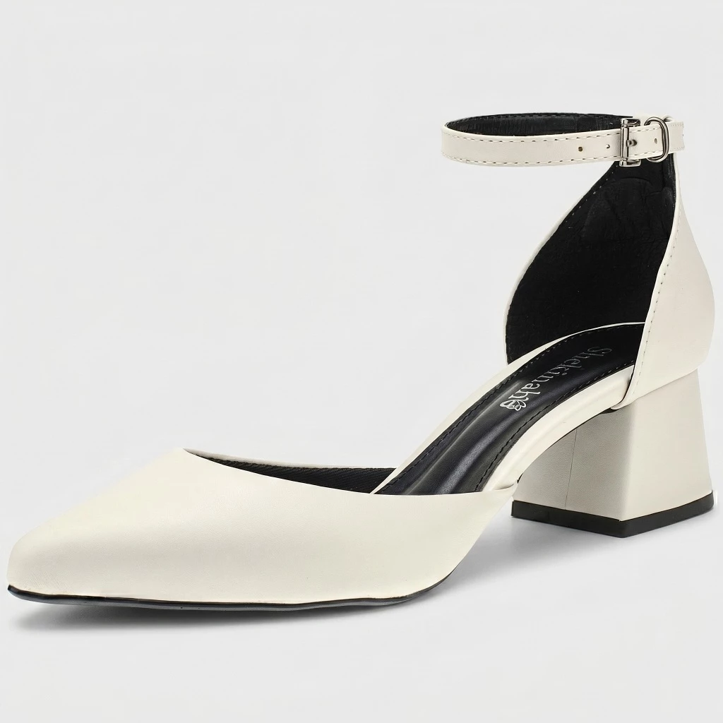 Sapato Scarpin Feminino Bico Fino S...